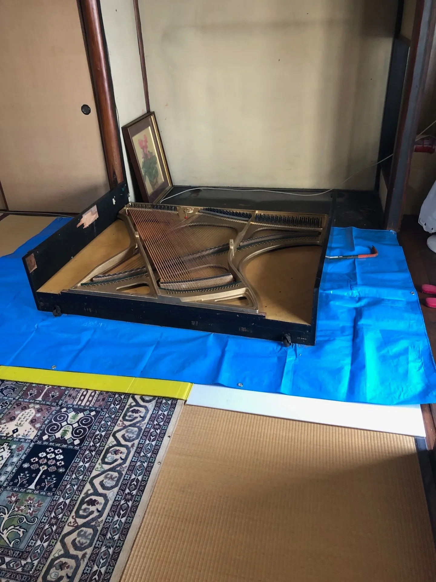 ピアノ解体