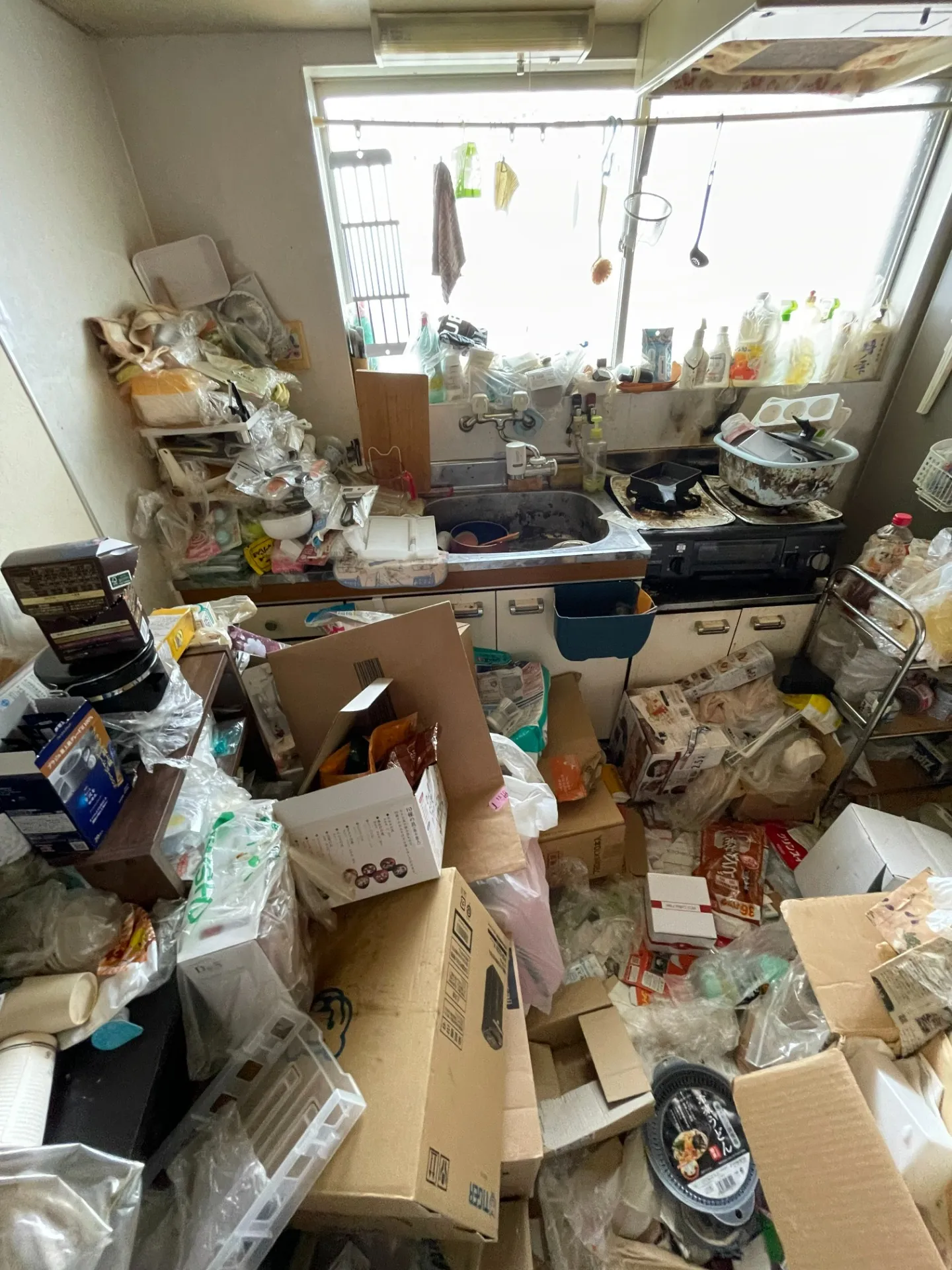 ゴミ部屋の遺品整理